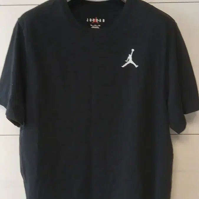 [BUNJANG] Nike Jordan Black T-Shirt Jumpman Logo / 나이키 조던 블랙 반팔 티셔츠 점프맨 로고 115사이즈 작게나옴
