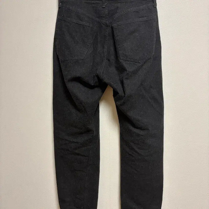 [BUNJANG] Kaptain Sunshine 5P Zipper Front Denim Pants Black One Wash 32 / 캡틴선샤인 5P 지퍼 프론트 데님 팬츠 블랙 원워시 32