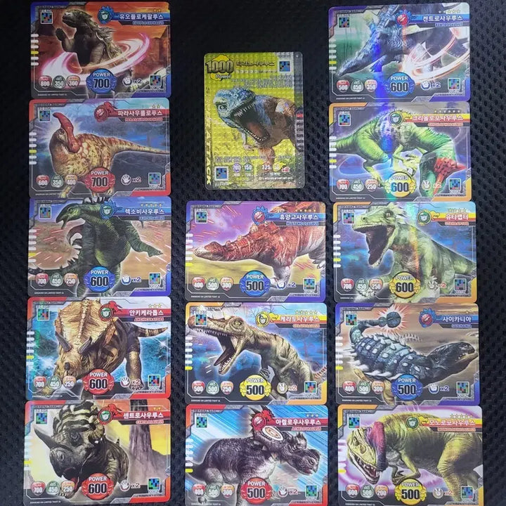 [BUNJANG] Dinosaur King Card 44-Card Set / 공룡왕카드 44장