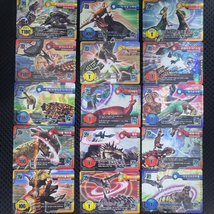 [BUNJANG] Dinosaur King Card 44-Card Set / 공룡왕카드 44장