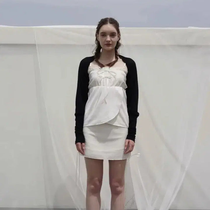 [BUNJANG] BELLIALEU Ribbon Skirt / BELLIALEU 벨리아르 자체제작 리본 스커트