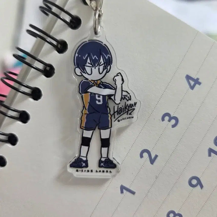 [BUNJANG] Haikyuu Kageyama Tobio Acrylic Keyring / 하이큐 카게야마 토비오 비사이드 아크릴 키링