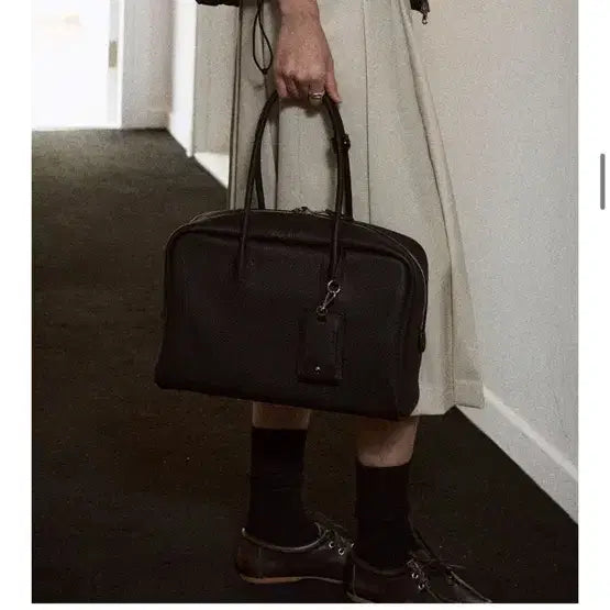 [BUNJANG] Demaker Vetiver Shoulder Bag - Black with Charm Set / 드메이커 Vetiver bag-black /charm set / 실착 회