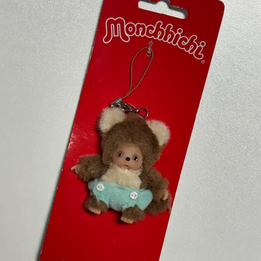 [BUNJANG] Monchhichi Tomodachi Poomko Keyring / 몬치치/베비치치/토모다치 품코 키링(희귀/레어)