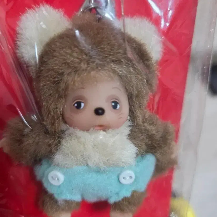 [BUNJANG] Monchhichi Tomodachi Poomko Keyring / 몬치치/베비치치/토모다치 품코 키링(희귀/레어)