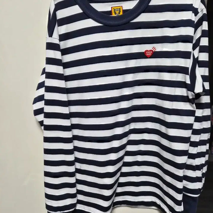[BUNJANG] Human Made Stripe Long Sleeve T-Shirt / 휴먼메이드 스트라이프 긴팔티
