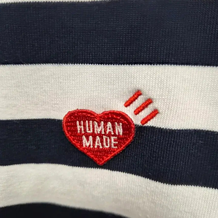 [BUNJANG] Human Made Stripe Long Sleeve T-Shirt / 휴먼메이드 스트라이프 긴팔티