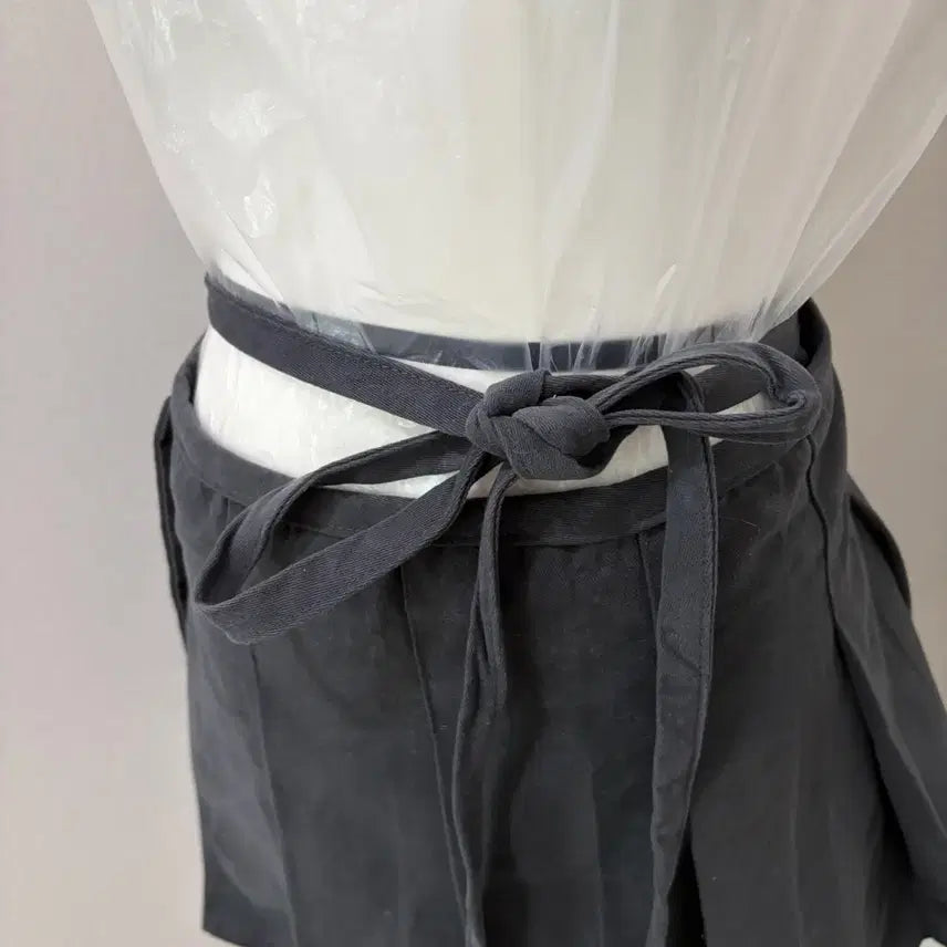 [BUNJANG] Black Wrap Skirt (Size S) / 랩 스커트 블랙