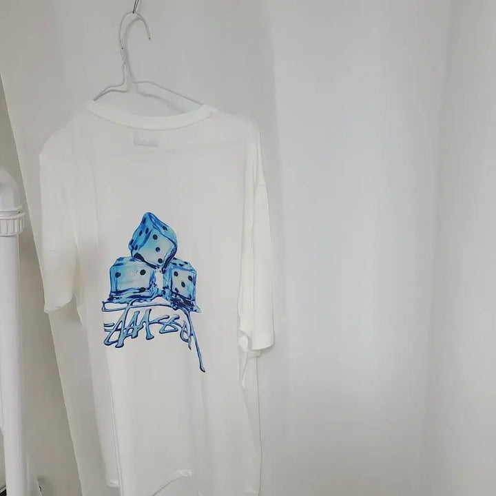 [BUNJANG] Stussy Dice T-shirt White (XL) / 스투시반팔 다이스 티셔츠 화이트기능성새상품엑스라지
