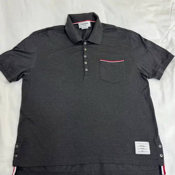 [BUNJANG] Thom Browne New Polo Shirt 5 Size / 톰브라운 신상 정품 새상품 남성 폴로셔츠 카라티 5사이즈