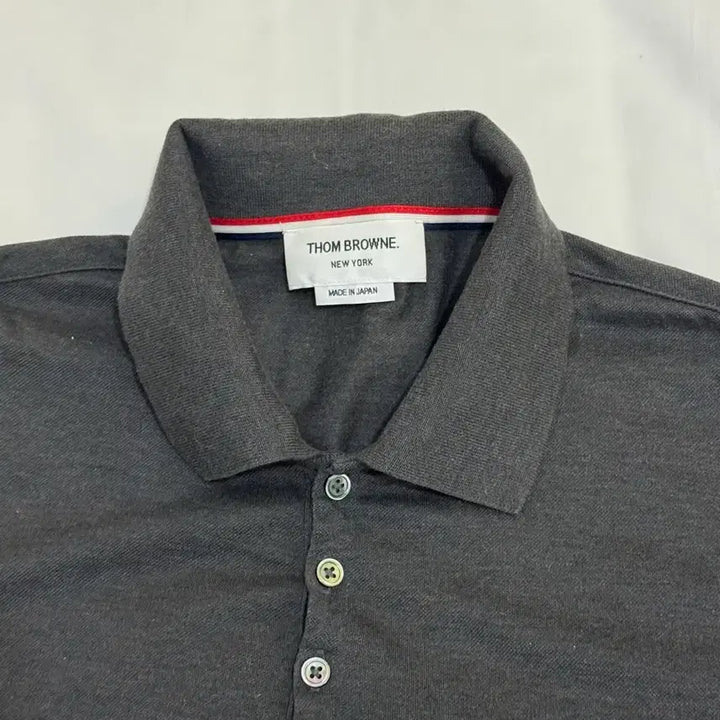 [BUNJANG] Thom Browne New Polo Shirt 5 Size / 톰브라운 신상 정품 새상품 남성 폴로셔츠 카라티 5사이즈