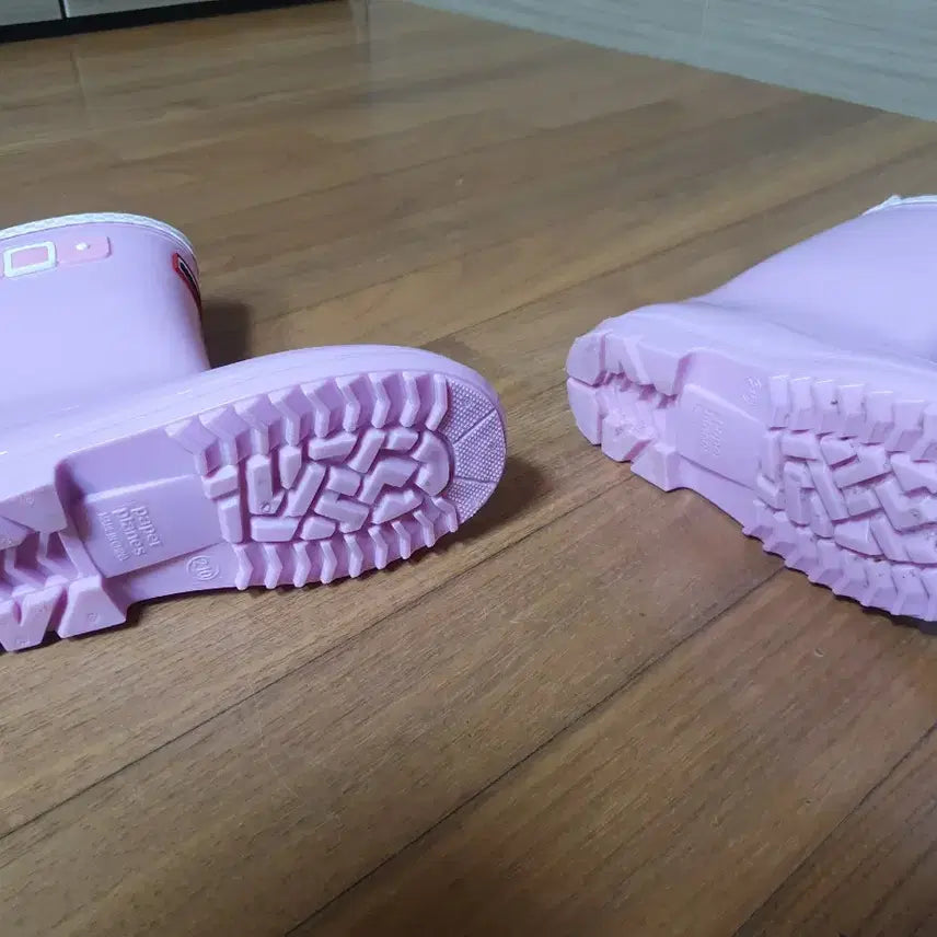 [BUNJANG] Paperplanes Pink Rain Boots Size 210 / (상태최고)210 페이퍼플레인 핑크색  레인부츠 장화