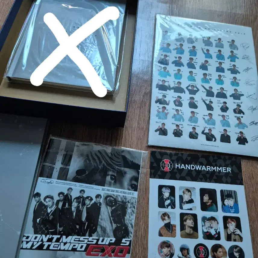 [BUNJANG] EXO Sticker Set / 엑소 스티커세트
