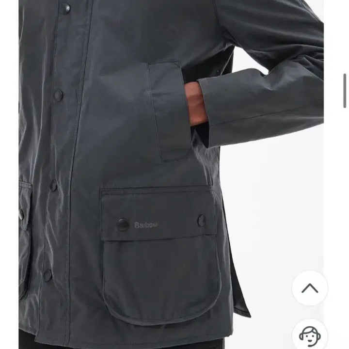 [BUNJANG] Barbour Ashby Waxed Jacket - Grey - Size S / [새상품] 바버 애쉬비 왁스 자켓 S 그레이