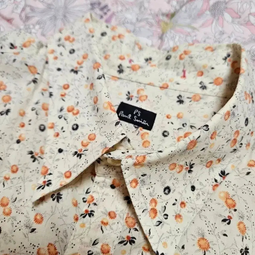 [BUNJANG] PS Paul Smith Vintage Flower Pattern Shirt / [명품] 폴 스미스. 빈티지 플라워 셔츠