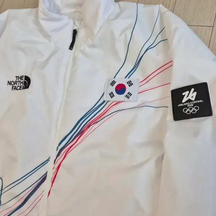 [BUNJANG] The North Face Team Korea Milan Olympics Padded Jacket / 노스페이스 팀코리아 밀라노올림픽 패딩