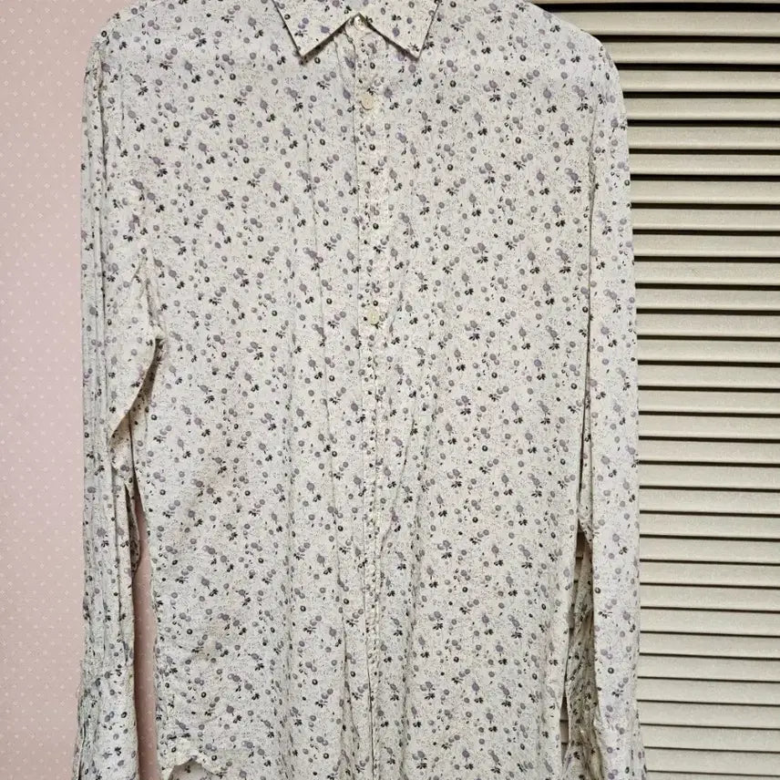[BUNJANG] PS Paul Smith Vintage Floral Cotton Shirt - Ivory/Beige / [명품] 폴 스미스. 잔꽃무늬 플라워 셔츠