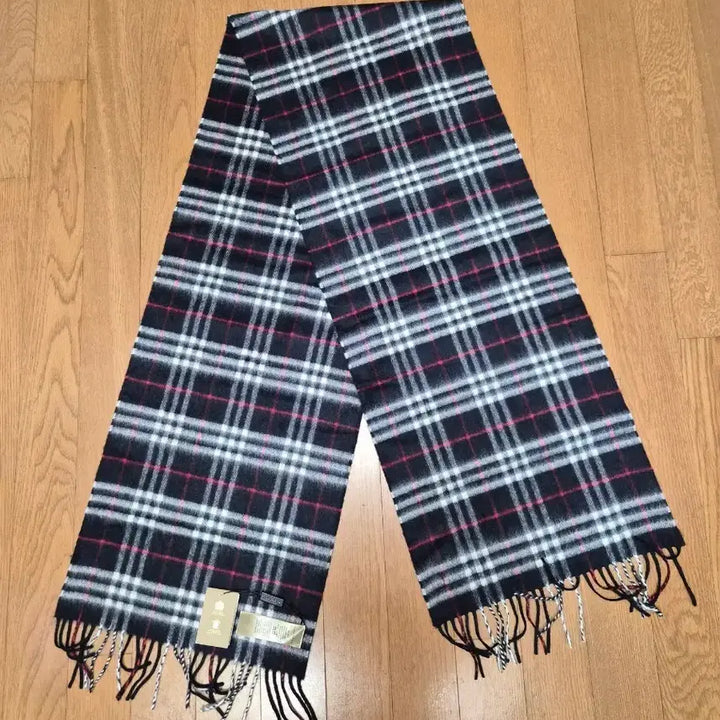 [BUNJANG] Burberry Cashmere Check Muffler / (정품) 버버리 캐시미어 체크 목도리 (명품 머플러 숄 스카프)