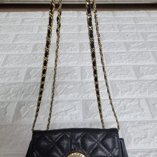 [BUNJANG] MCM Quilting Jane Mini Bag Black / 메트로시티 퀼팅 제인미니백 블랙