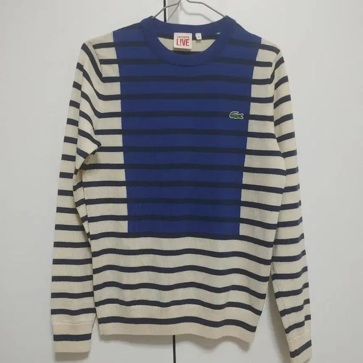 [SOLD OUT] 라코스테  퓨어울  얇은 니트 -95사이즈  상태좋음