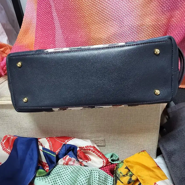 [BUNJANG] Daks Houndstooth Tote Bag Black / 닥스 하운즈투스 토트백 블랙