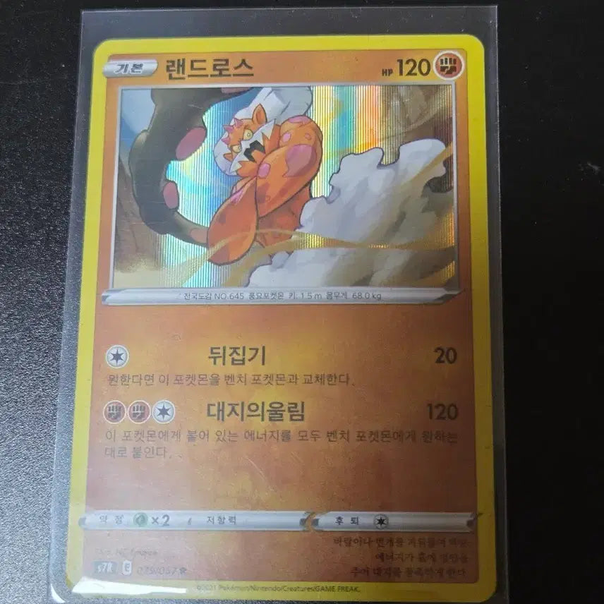 [BUNJANG] Pokemon Card Landorus 039/067 / 포켓몬카드 랜드로스 039/067