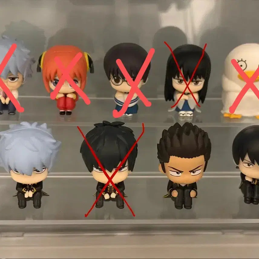 [BUNJANG] Gintama Machiboke Gacha Figure Bundle Set / (일괄) 은혼 마치보케 가챠 피규어 세트 판매
