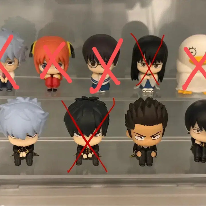 [BUNJANG] Gintama Machiboke Gacha Figure Bundle Set / (일괄) 은혼 마치보케 가챠 피규어 세트 판매