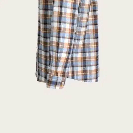 [BUNJANG] TREMOLO Checked Pattern Cotton Shirt 3XL (New) / TREMOLO115새제품택부착 미개봉미착용 체크 셔츠 3XL