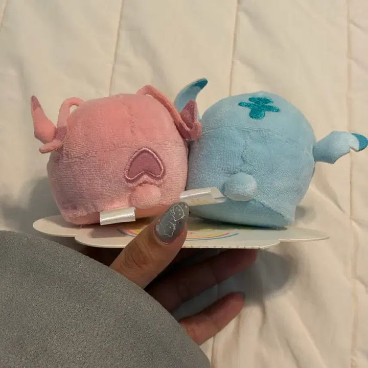 [BUNJANG] Disney Stitch &amp; Angel UFufy Mini Doll Set / ufufy 미니 디즈니 스티치/엔젤 인형 세트