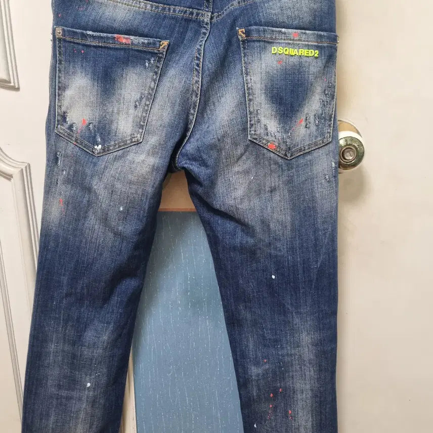 [BUNJANG] Dsquared2 Neon Jean Cool Guy Fit (Size 42) / 디스퀘어드2 네온진 쿨가이핏(42)