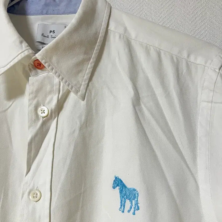 [BUNJANG] Paul Smith White Cotton Shirt Size S / 폴스미스 화이트 셔츠 s