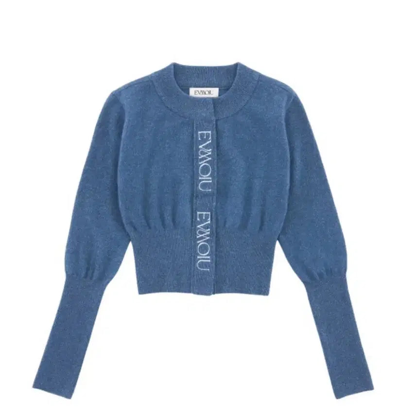 [BUNJANG] EVMOIU Blue Cardigan / EVMOIU 블루 가디건 에브모우