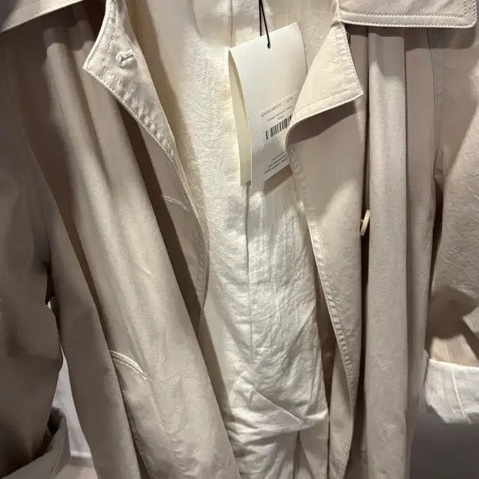 [BUNJANG] Nothing Written Balmacaan Trench Coat / 낫띵리튼 발마칸트렌치