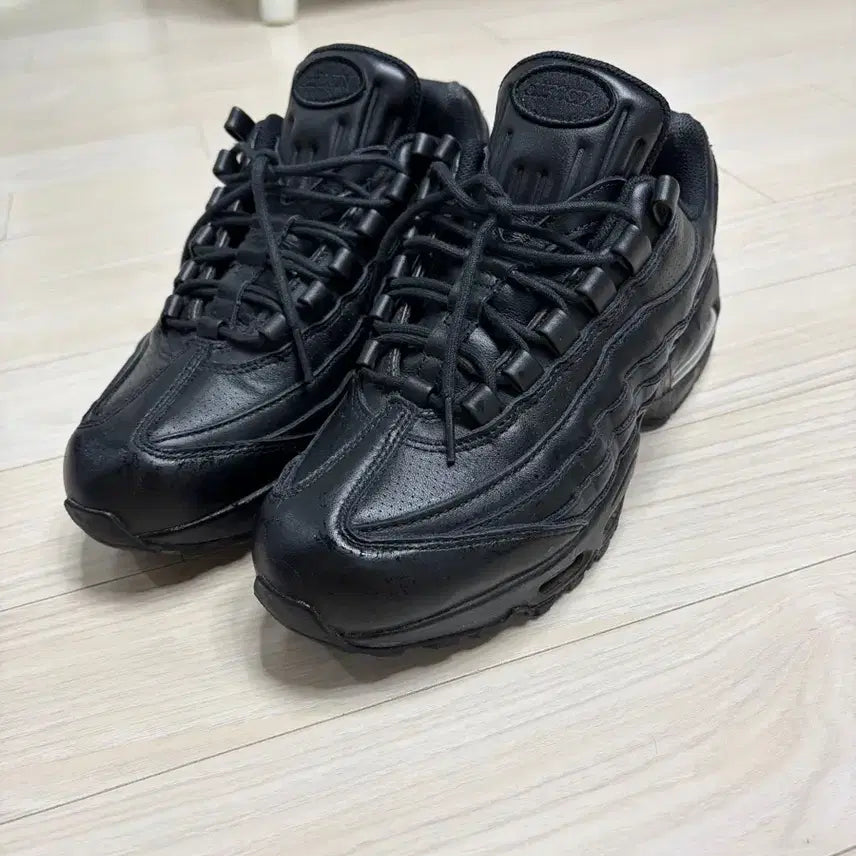 [BUNJANG] Nike Air Max 95 Leather Big Bubble Sneakers / 나이키 맥스95 레더 빅버블 255