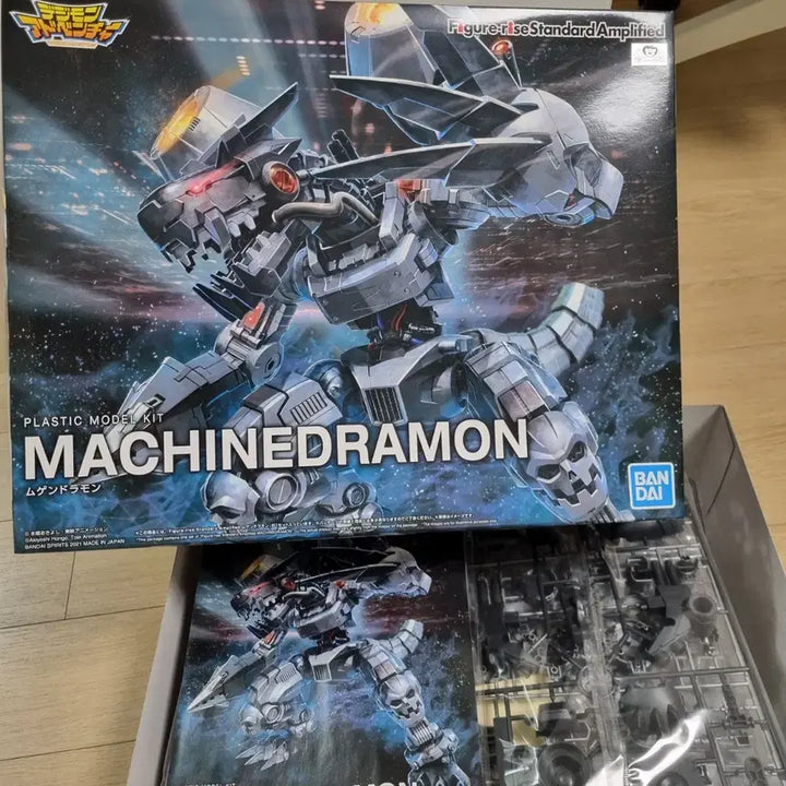 [BUNJANG] Figure-rise Standard Amplified Paw-dramon &amp; WarGreymon Model Kit Set / 피규어라이즈 파워드라몬 워그레이몬 디지몬