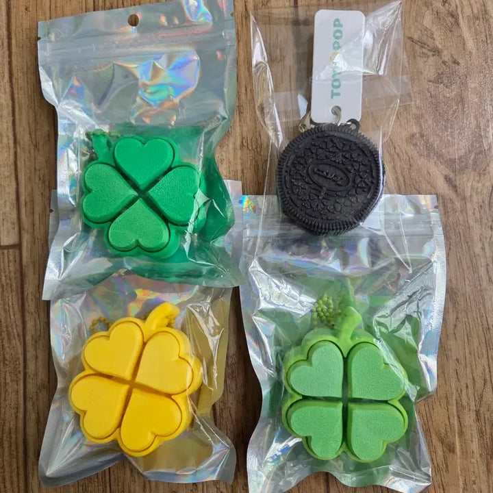 [SOLD OUT] 클로버 오레오 클릭커 딸깍이 키링 새상품