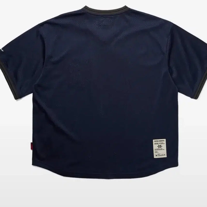 [BUNJANG] YESEYESEE Mesh Baseball T-Shirt Navy / 예스아이씨 메쉬 베이스볼 티