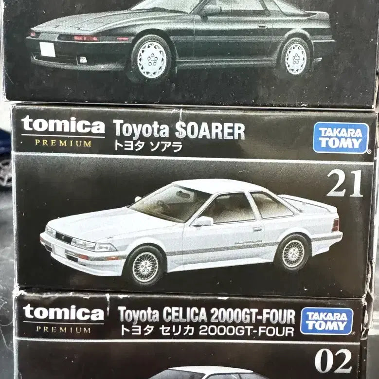 [BUNJANG] Tomica Premium Toyota Series 6-Car Bundle Set / 토미카 프리미엄 토요타 시리즈 6대 일괄 판매