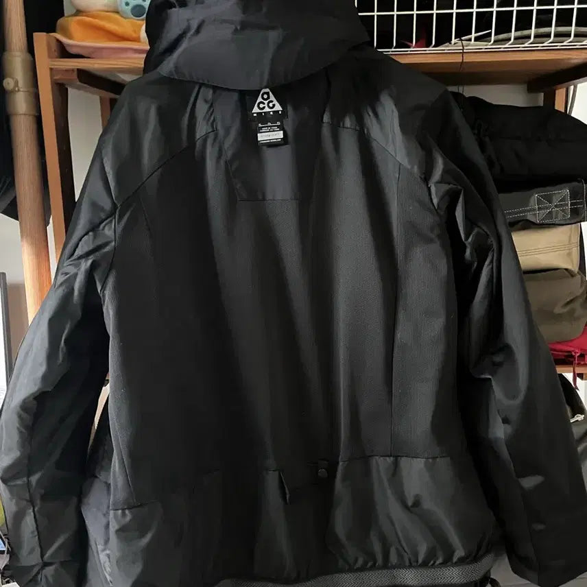 [BUNJANG] Nike ACG Black Windbreaker Jacket / 나이키 ACG 바람막이 구형 블랙 여성XL 남자100
