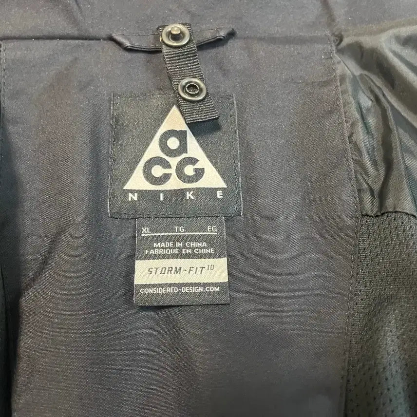 [BUNJANG] Nike ACG Black Windbreaker Jacket / 나이키 ACG 바람막이 구형 블랙 여성XL 남자100