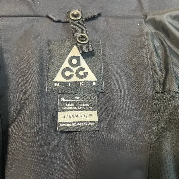 [BUNJANG] Nike ACG Black Windbreaker Jacket / 나이키 ACG 바람막이 구형 블랙 여성XL 남자100