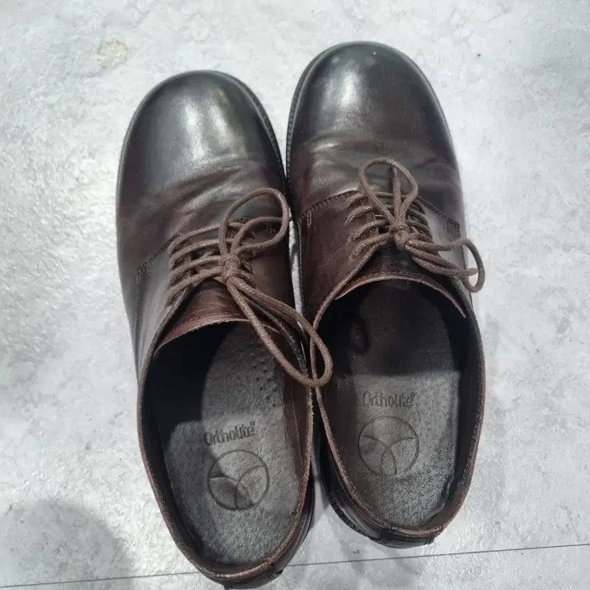 [BUNJANG] Yase Holy Horsehide Comfort Derby Brown Shoes / 야세 홀리 홀스하이드 컴포트 더비 브라운 (260)