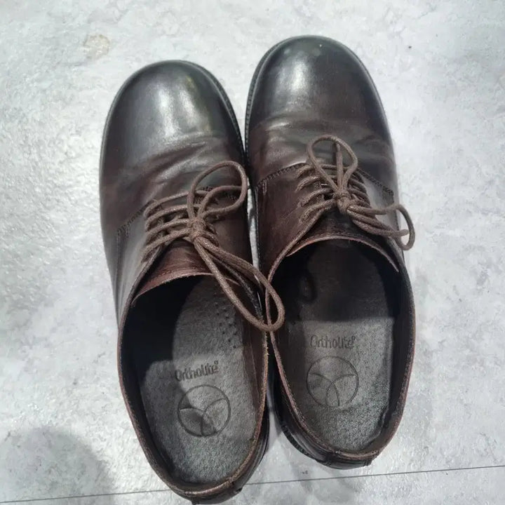 [BUNJANG] Yase Holy Horsehide Comfort Derby Brown Shoes / 야세 홀리 홀스하이드 컴포트 더비 브라운 (260)