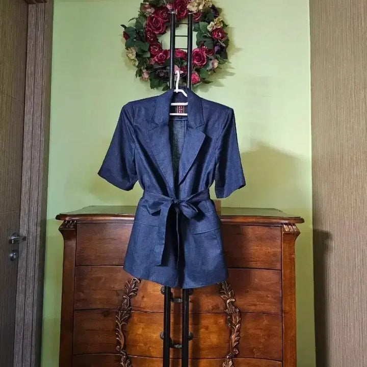 [BUNJANG] Stefanel 100% Linen Amarin Jacket / 스테파넬 아마린넨100%  자켓(2023년)