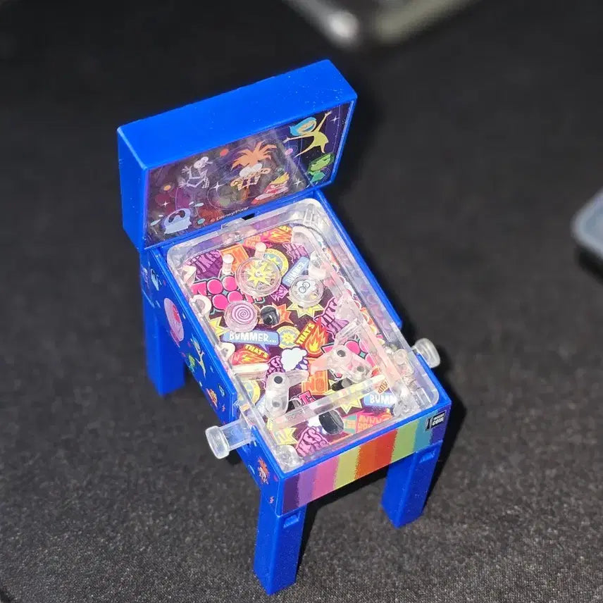 [BUNJANG] Pixar Inside Out Mini Pinball Machine Gacha Toy / 가챠) 픽사 인사이드 아웃 미니 핀볼 게임기