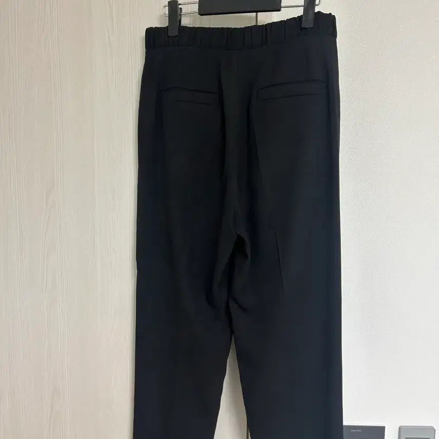 [BUNJANG] Lucky Chouette Black Slacks Pants / 럭키슈에뜨 블랙 슬랙스 팬츠