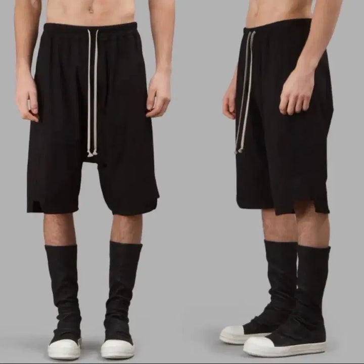 [SOLD OUT] 33~35 / 릭오웬스 사루엘 하프팬츠