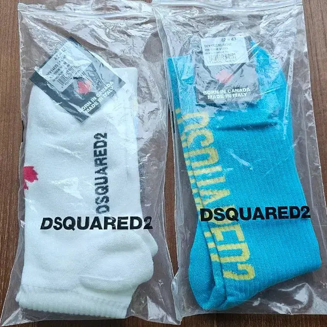 [BUNJANG] Dsquared2 Socks (2 Sets) / 디스퀘어드2 양말 2세트
