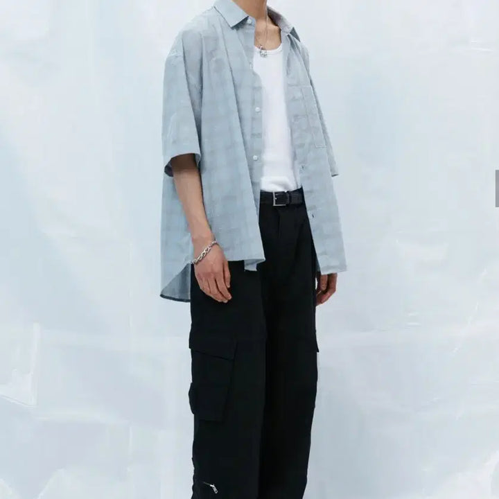 [BUNJANG] Gamma Gallery Semi-Wide Washed Multi Cargo Pants Black / (품절사이즈) 감마갤러리 세미와이드 워시드 멀티 카고팬츠 블랙 (S)